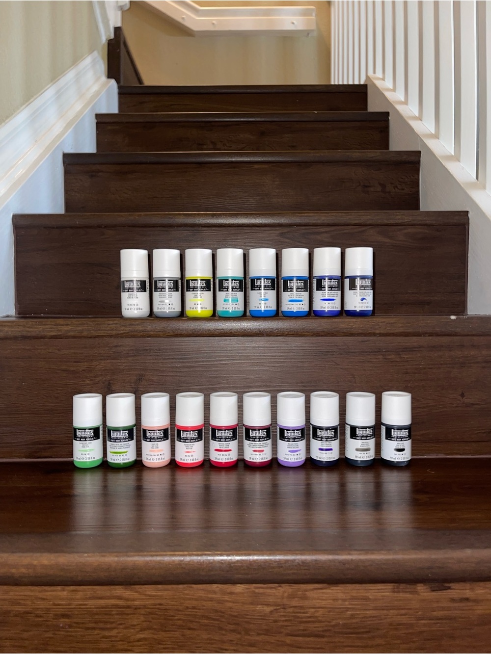 Liquitex Professional Soft Body Acrylics Paint Bundle #3 (18 Bottles/Colors)